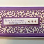 Spellbinders Slimline Die Card