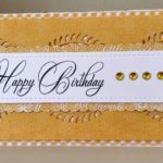 Slimline Birthday Card