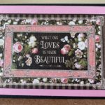 Elegance Graphic 45 Card #1