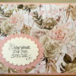 Stamperia and Spellbinders Card #1