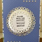 Happy Birthday Spellbinders Card #2