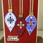 Holiday Spellbinders Card #25