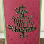 Holiday Spellbinders Card #40