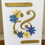 Spellbinders Happy Birthday Card #34