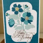 Spellbinder Happy Birthday Card #40