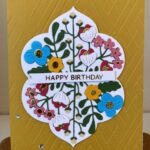 Spellbinders Happy Birthday Card #72