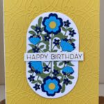 Spellbinders Happy Birthday Card #73