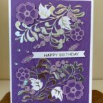 Spellbinders Happy Birthday Card #74