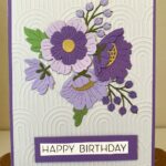 Spellbinders Happy Birthday Card #75