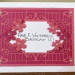 Spellbinders Happy Birthday Card #81