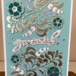 Spellbinders Happy Birthday Card #87
