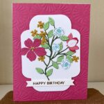 Spellbinders Happy Birthday Card #94