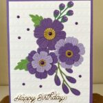 Spellbinders Happy Birthday Card # 98