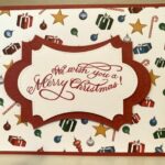 Spellbinder Christmas Card