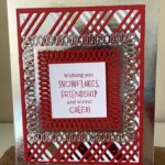 Spellbinder Christmas Card