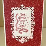 Last Spellbinder Christmas Card