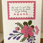 Spellbinder Happy Birthday Card