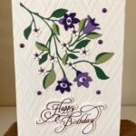 Spellbinder Happy Birthday Card