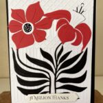 Spellbinder Thank You Card