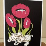 Spellbinder Happy Birthday Card