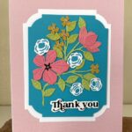 Spellbinder Thank You Card