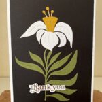 Spellbinder Thank You Card