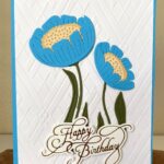 Spellbinder Happy Birthday Card