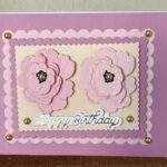 Spellbinder Happy Birthday Card