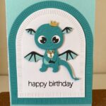 Spellbinder “Happy Birthday” A2 Card