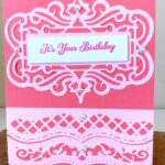Spellbinder Happy Birthday Card