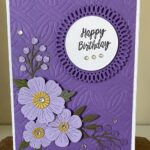 Spellbinder Happy Birthday Card