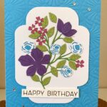 Spellbinder Happy Birthday Card