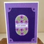 Spellbinders Happy Birthday Card
