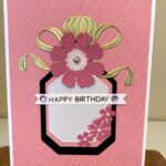 Spellbinder Happy Birthday Card