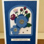 Spellbinder Happy Birthday Card