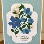 Spellbinder Happy Birthday Card