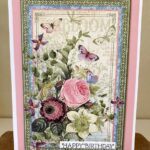 Spellbinder Happy Birthday Card
