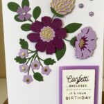 Spellbinder Happy Birthday Card
